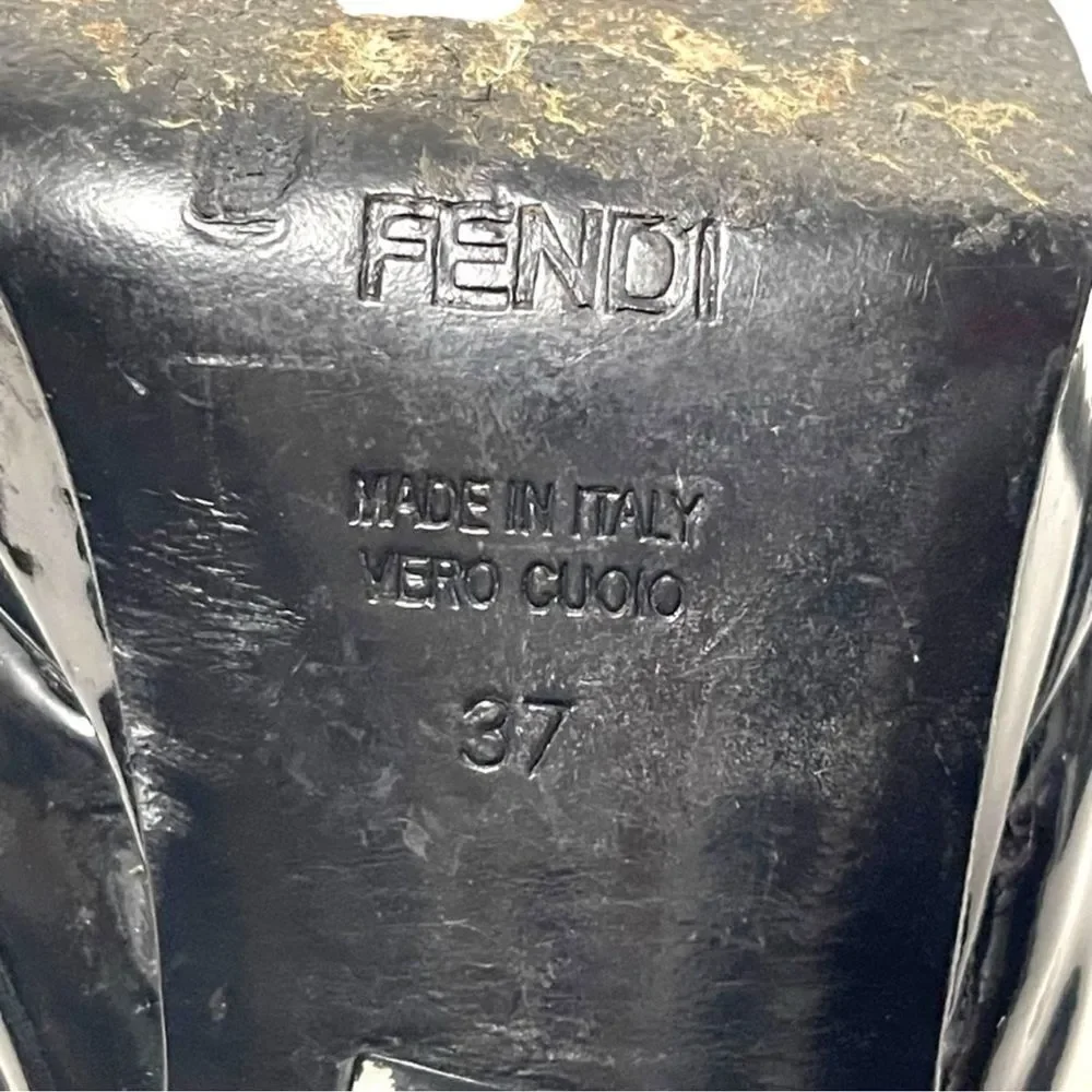 Fendi patent leather